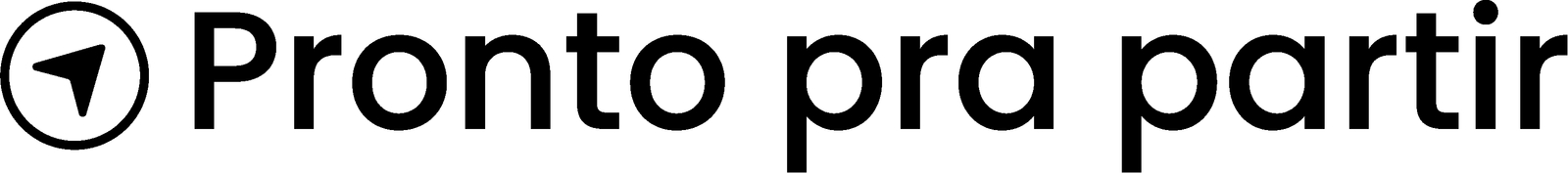 Pronto pra partir Logo